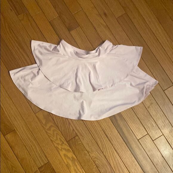 Champion Cream Bubble Mini Skirt with Ruffled Tiers - Picture 3 of 7